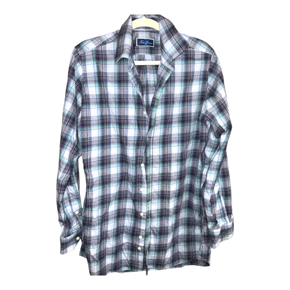 Tom James Long Sleeve Button Down custom made for Mike McGlone RN 85949 - Picture 9 of 10